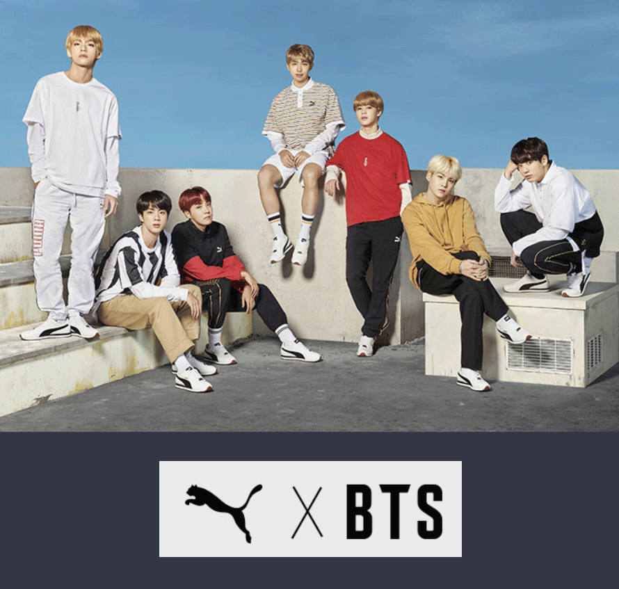 bts puma shoes turin